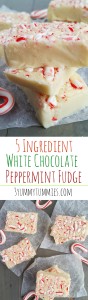 Only 5 ingredients to make this delectable fudge in the microwave. So easy and fun to make with the kids!