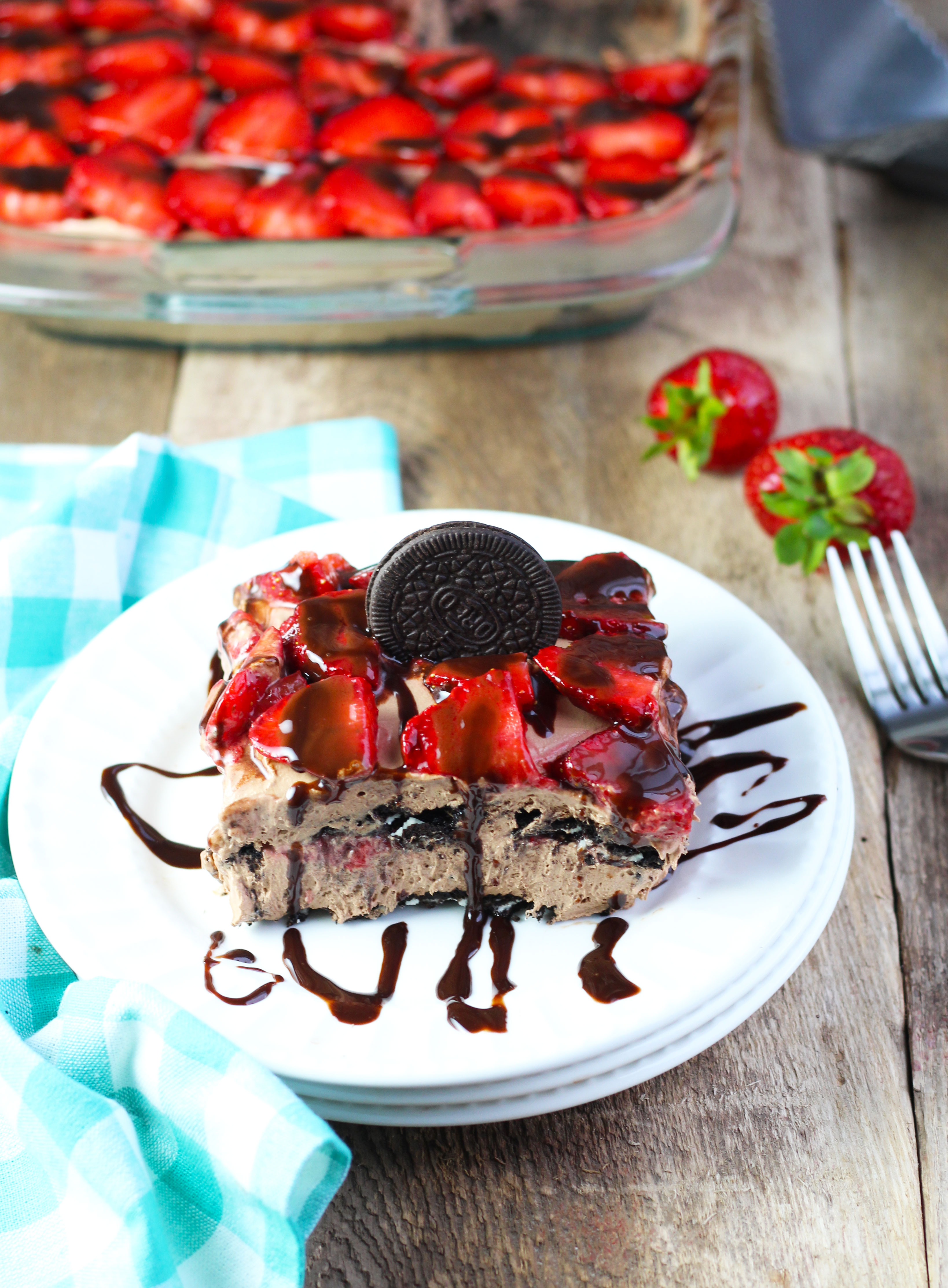 Strawberry-Chocolate-Cheesecake