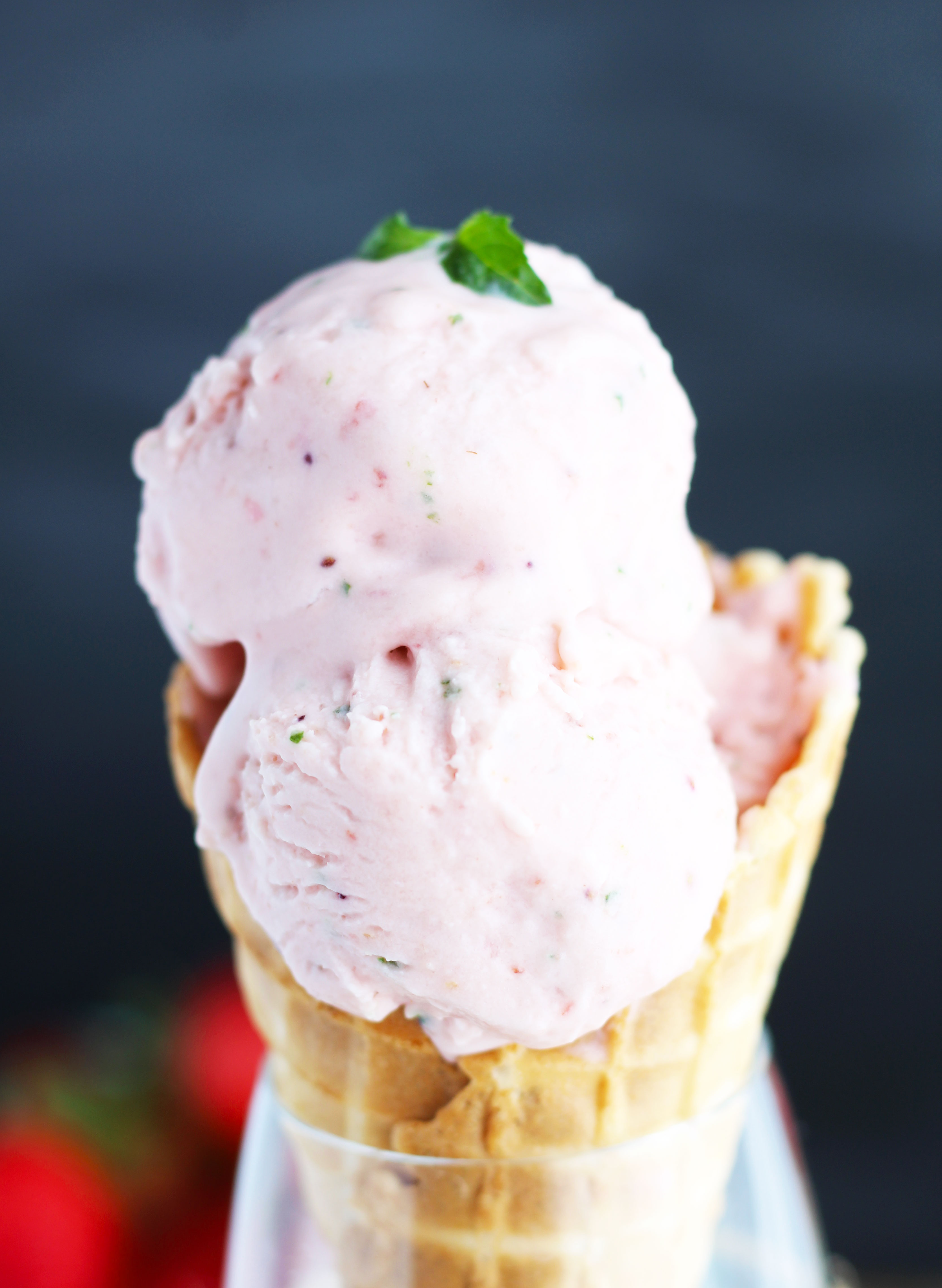 No-Churn-Strawberry-Basil-Ice-Cream