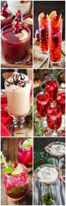 Add some cheer to your holiday celebrations with these 20 Holiday Cocktails. Drink your cranberries warm or cold or add some peppermint to a creamy White Russian!