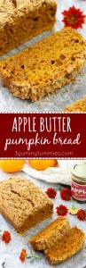 Apple Butter and pumpkin with a brown sugar crumb topping for a decadent fall treat.