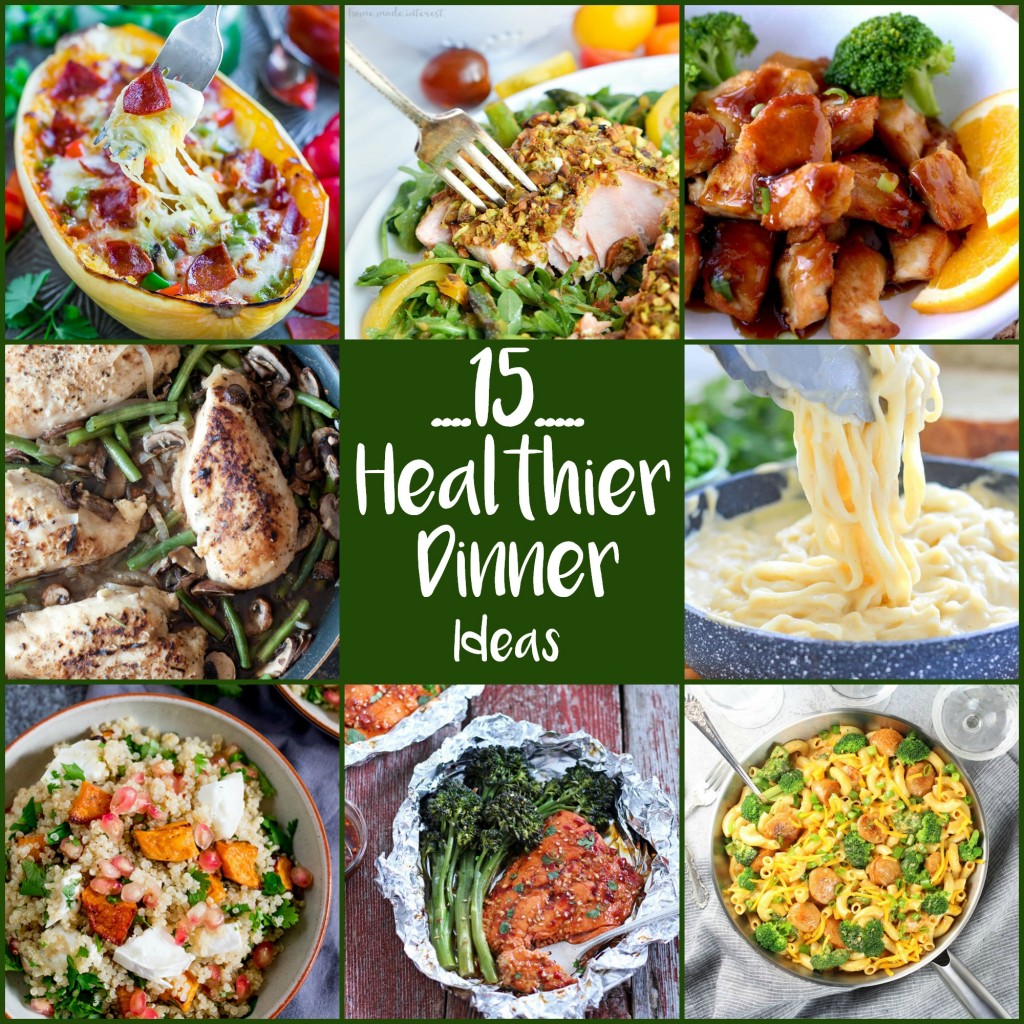 These 15 Healthier Dinner Ideas are the perfect way to jump-start the new year with low-carb, lean protein and healthier cooking styles.