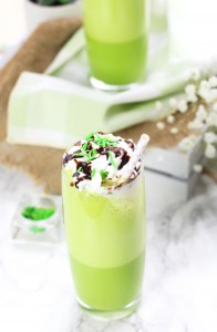 A creamy, Irish Mudslide with Jameson and Baileys is perfect for St. Patrick's Day!