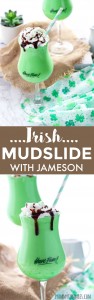 An Irish Mudslide with Jameson and Baileys is a decadent St. Patrick's Day cocktail.