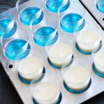 These Red White and Blue Jello Shots are perfect for celebrating the summer holidays and can be made with or without alcohol.