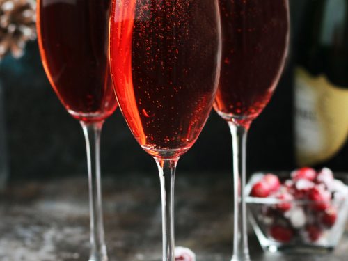 Cranberry Mimosas | 3 Yummy Tummies