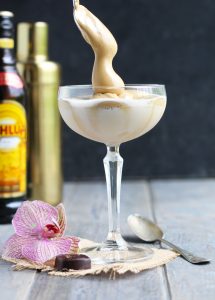 This Whipped Coffee Martini has a creamy topping made with instant coffee, sugar and water. The addition of vanilla vodka and Kahlua make it a delectable martini that you will want to make on the regular.