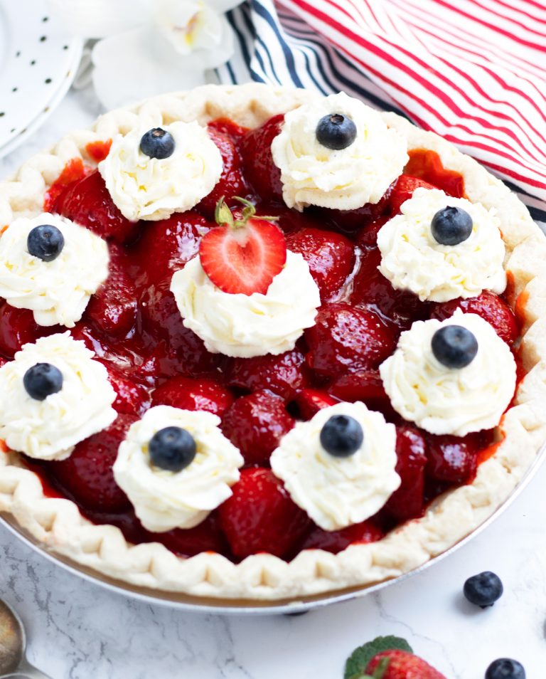 Easy fresh strawberry pie 3 yummy tummies