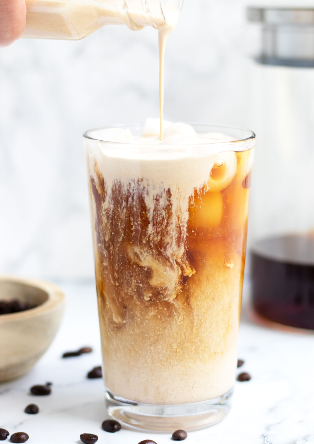 Pumpkin Cream Cold Brew 3 Yummy Tummies